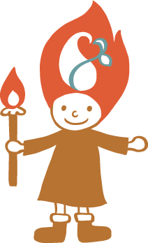 トルチャキッズ フッターキャラロゴ